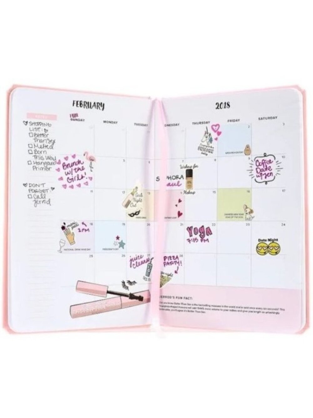 NIB RARE Limited Edition Too Faced Boss Lady Beauty Agenda Makeup Kit | Coquette - Picture 9 of 16